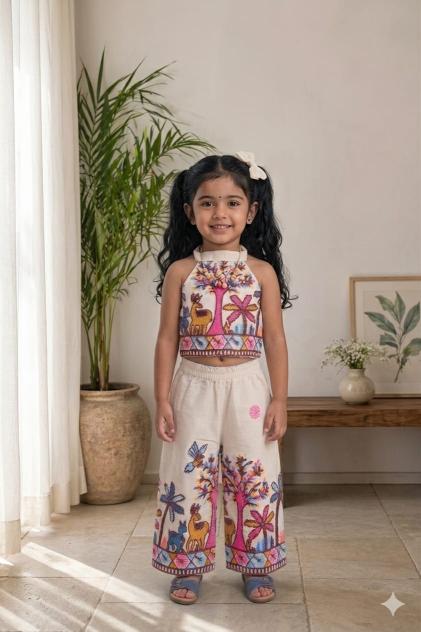 Palm khadi cotton Kids wear manufacturers in Gujarat
